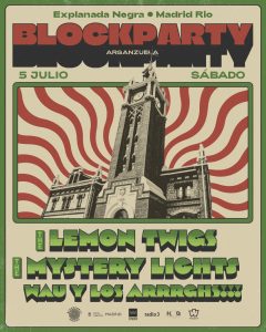 The Lemon Twigs en Blockparty Arganzuela 2025 Concierto: The Lemon Twigs en Blockparty Arganzuela 2025