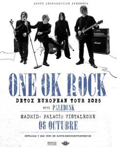 ONE OK ROCK regresa a España con concierto en Madrid